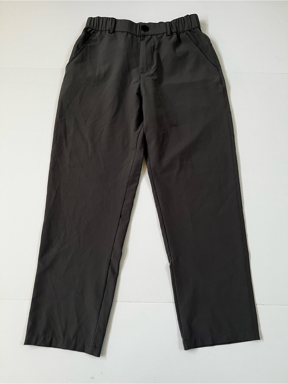 Boys Golf Pants with Elastic Waist Straight Leg Size 12